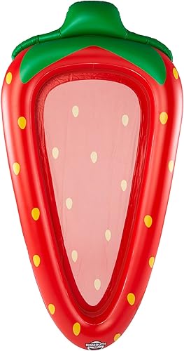 Miniatura 7 de BigMouth Inc. Large Funny Inflatable Raft, Guarded Sides & Headrest, 6 ft Long Heavy Duty Pool Float
