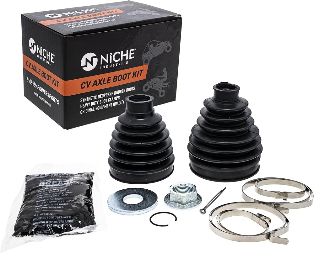 Amazon.com: NICHE Front CV Axle Boot Kit for Kawasaki Teryx 800 4 Amazon.com: NICHE Front CV Axle Boot Kit for Kawasaki Teryx 800 4