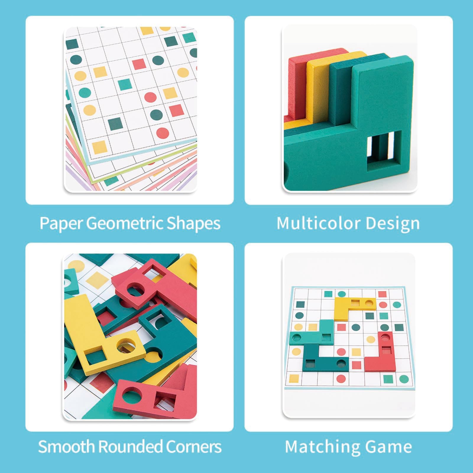 Dr. MUYA Montessori Toy for 3 4 5 Years, Toddler Toys, Wooden Toys, Educational Toys for 3 Year Olds, Puzzles for 4 Year Olds, Toys for 3 Year Old Girls, Gift for Boys Aged 3-5 Years - Image 3