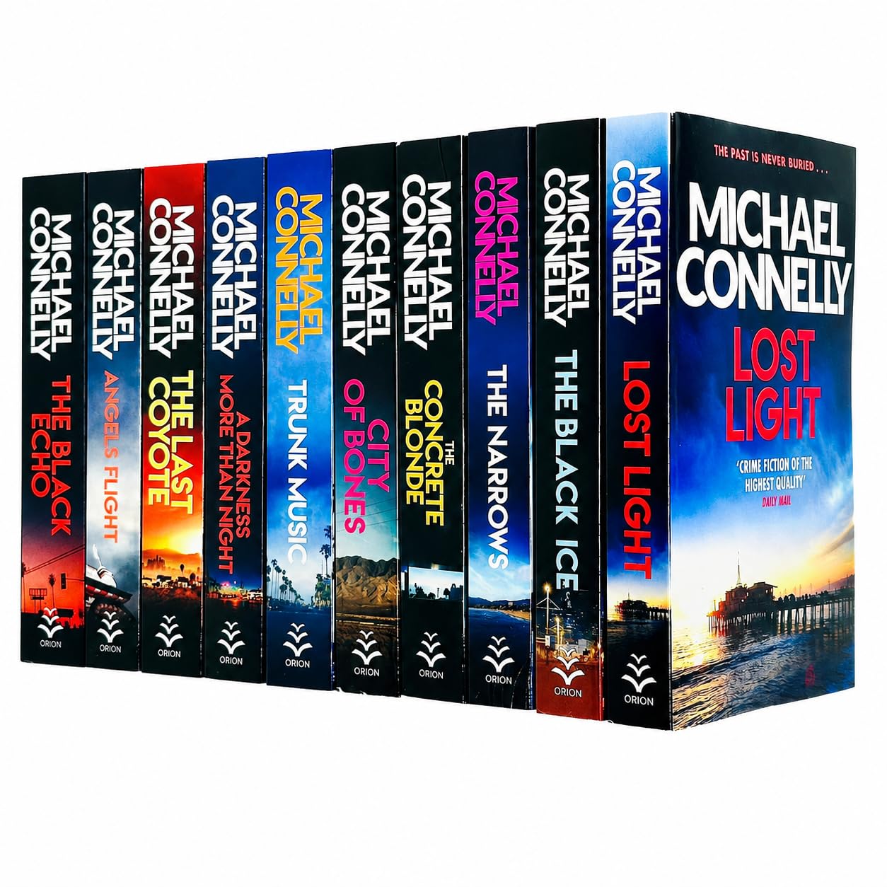 Michael Connelly Harry Bosch Series 10 Books Collection Set
