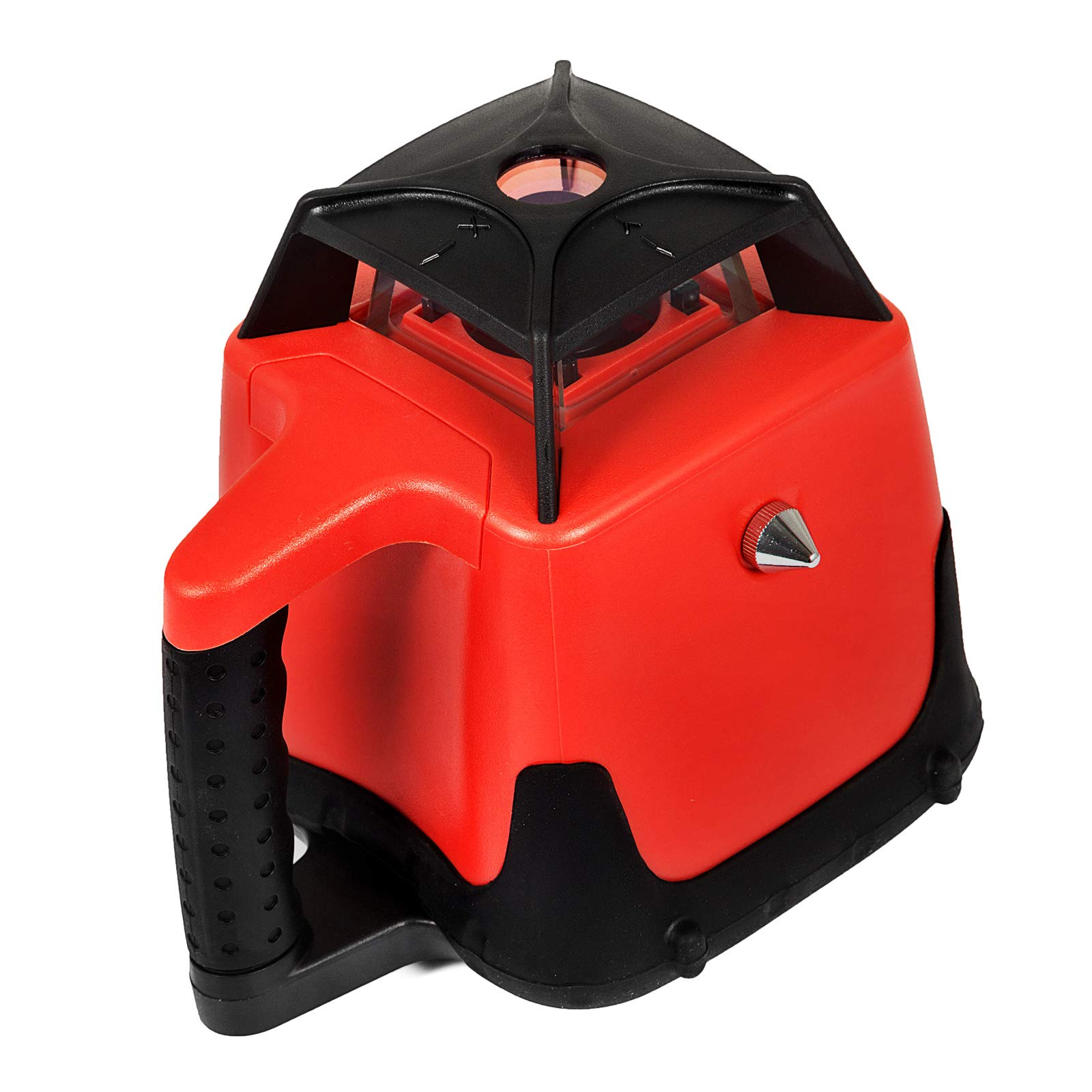 VEVOR Niveau Laser Autonivelant Balayage Rotative à 360 Degrés Laser Ligne Verticale Horizontale Module Laser Rotatif Auto-Alignement Faisceau Rouge Distance de Travail 500 m Construction Extérieur