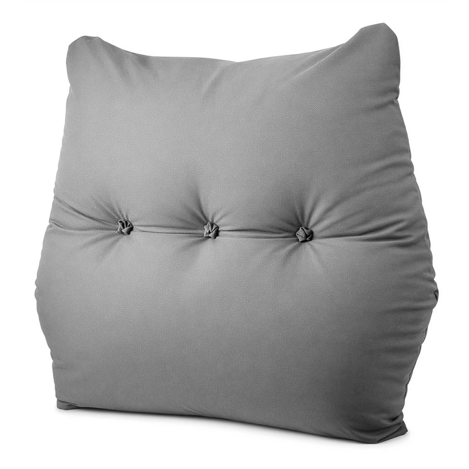 evergoods 20.5cm Deep Extra Thick Back Support Cushion (GRAY)