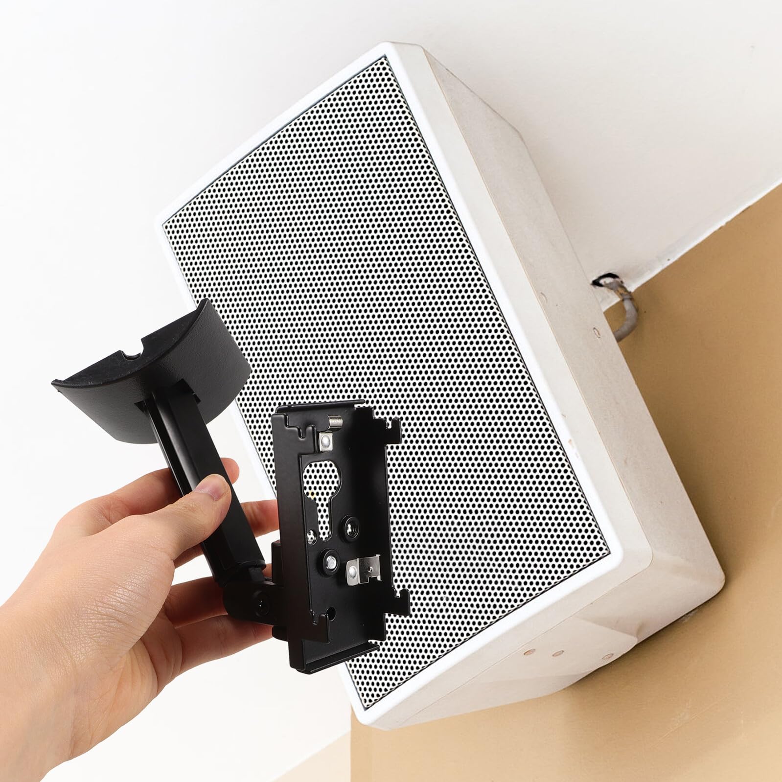Supporto da Parete per Altoparlante Connettore Staffa Gancio Montaggio Compatibile con Audio Surround Soluzione Pesante