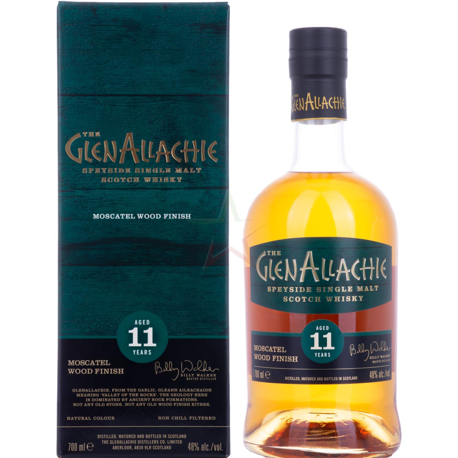 GlenAllachie 11 Year Old Moscatel Wood Finish
