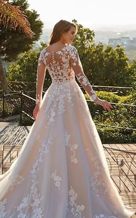 Wedding Dresses for Bride 2026 Boho Beach Long Sleeve Mermaid Lace Satin Bridal Gowns