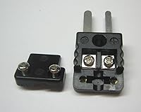 Vista 5 de Mini conector de cable de termopar tipo J, conector de cable, 5 pares de enchufes macho y hembra