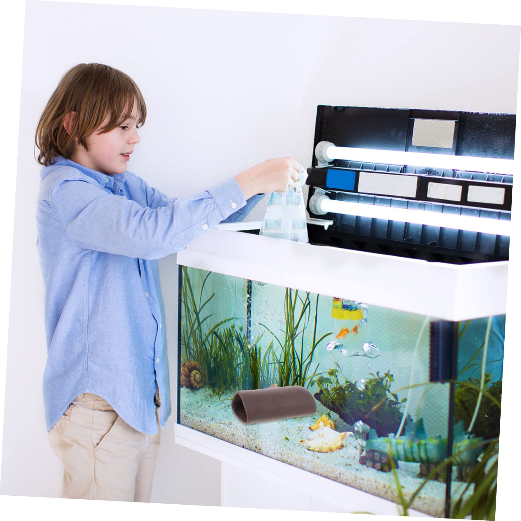 BESPORTBLE 3stücke Aquarium Versteck Höhle Für Garnelen Und Fische Natürliche Dekoration Für Aquarien Als Fischlaichplatz Für Süßwasserumgebungen Leicht Und