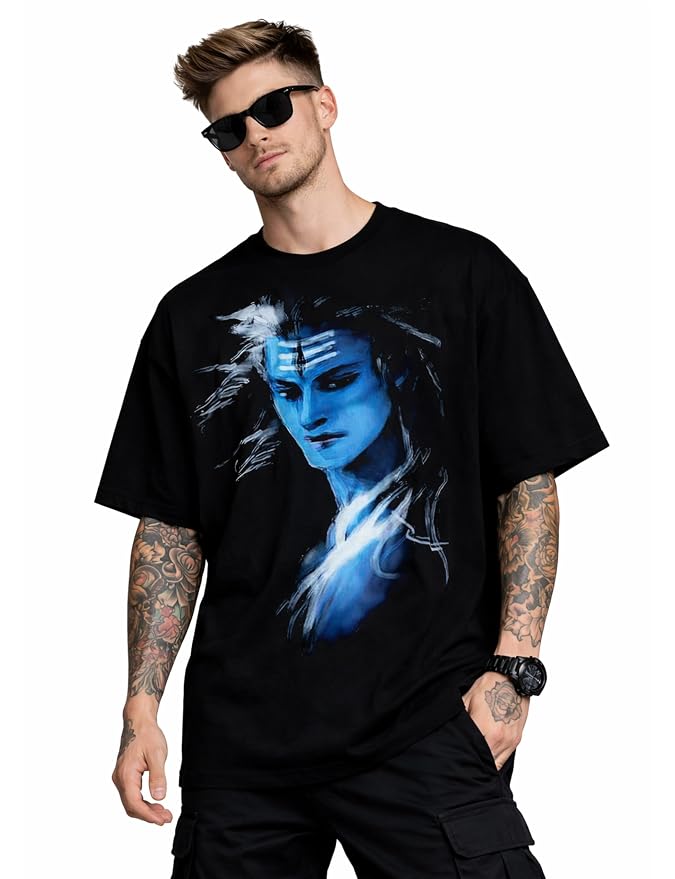 Shiva, Krishna, Hanuman, Kali, Ram and Ravana, Ramayan, Bagavath Githa, Buddha Religious, Spiritual, Hindu Gods T-Shirts
