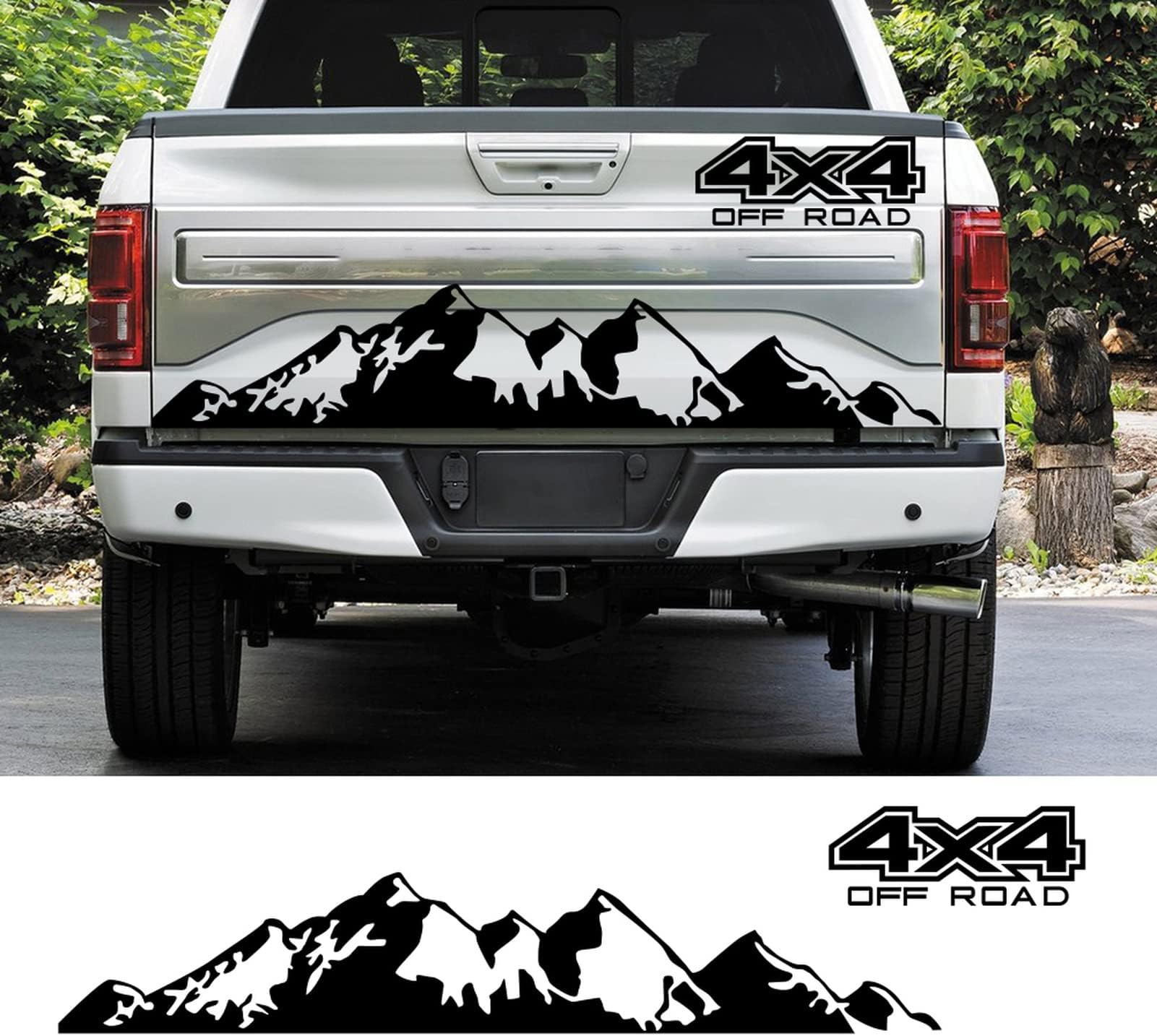 Car Side Skirt stripe decal Decals, For Ford Ranger Raptor Pickup, For Isuzu Dma, For Nissan NAVARA, For Toyota Hilux Car Sticker 4x4 Off-Road Image