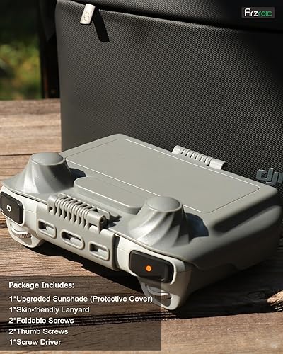 Miniatura 6 de Paquete de parasol y cordón para DJI RC, DJI Mini 3 y DJI Mini 3 Pro Accesorios Controlador Protector de Pantalla