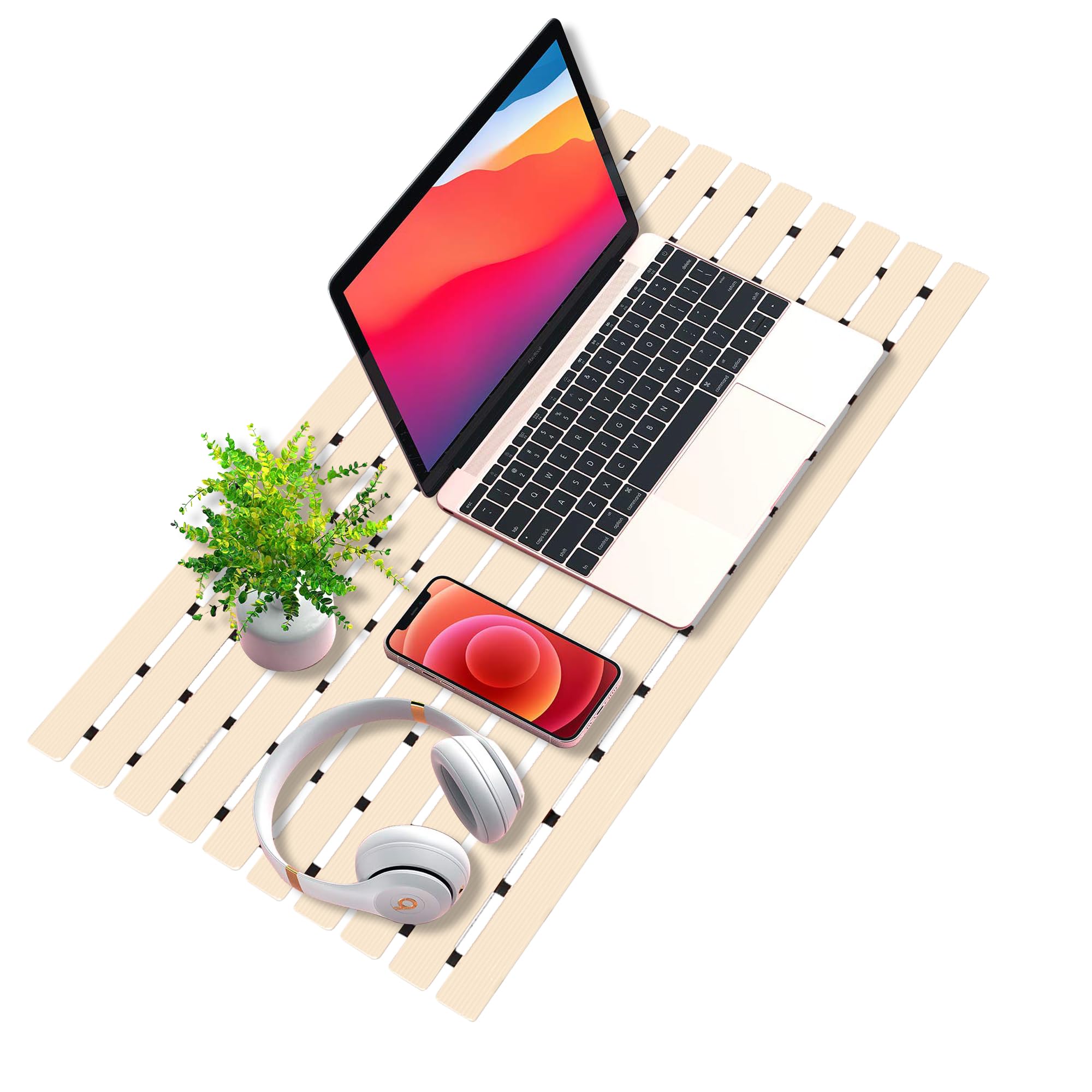 Eurotex Non-Slip Plastic Desk Mat for Laptop and Desktop | Study Table Mat | Dinning Table Mat | Home and Office Work from Home Laptop Keyboard mat | Water Resistant Mat (B0CHS9Q277) Amazon Price History, Amazon Price Tracker