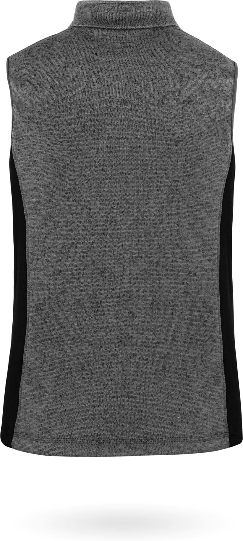 normani Damen Strickweste Outdoor Fleeceweste mit Reißverschlusstaschen und Neopren - Ärmellose Outdoor Weste Übergangsweste, warme 310 g/m² Grammatur