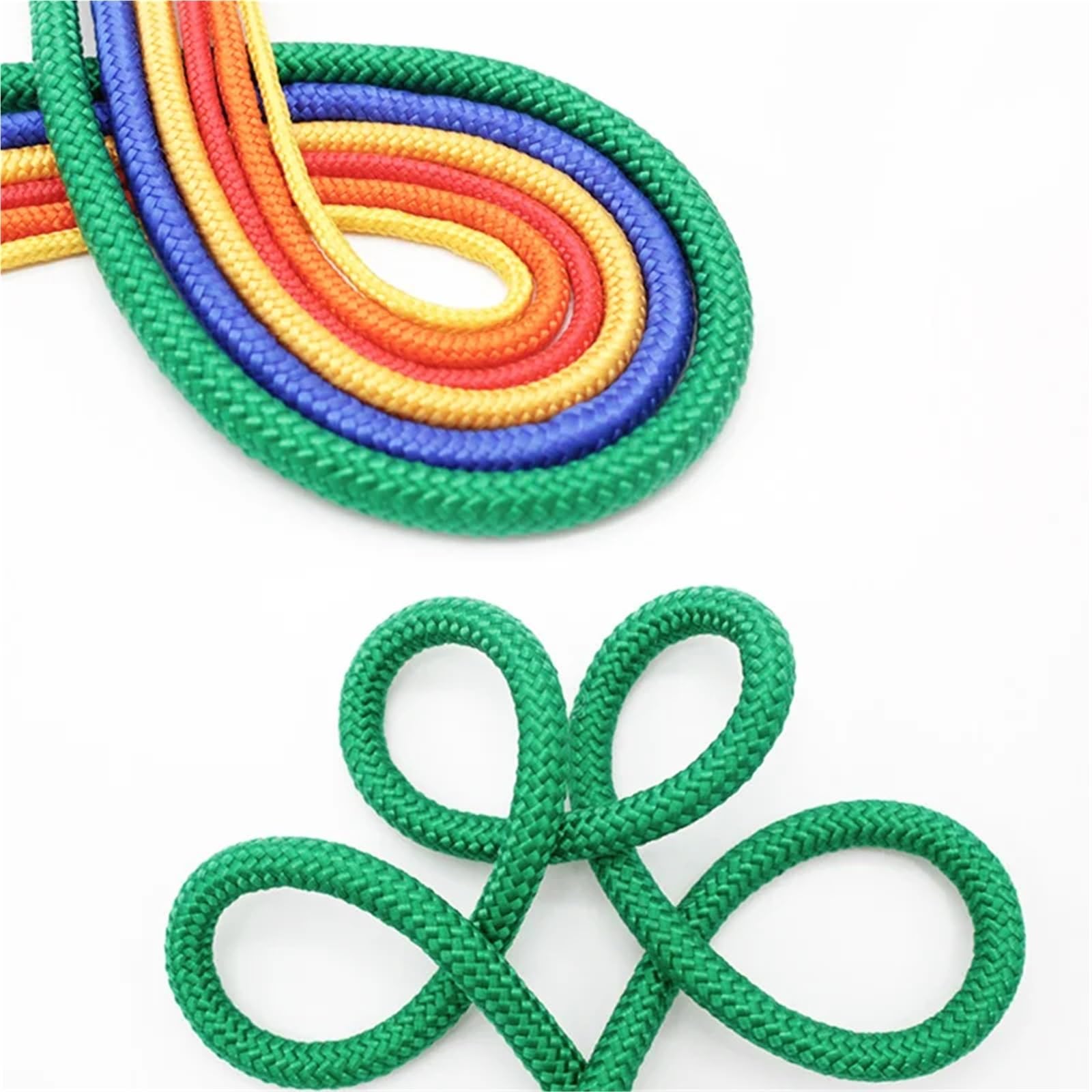 Corde en nylon tressé et polypropylène robuste pour escalade, bateau, yacht, voile, corde à linge, corde à linge, décoration (10 couleurs) (H, 8 mm) - 20 m