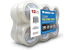 Clear Packing Tape Rolls: Ultimate Shipping, Moving and Packaging Solution