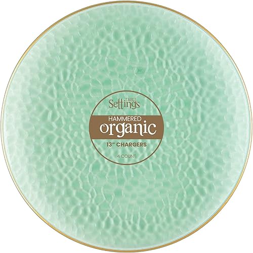 Miniatura 10 de Paquete de 4 platos de carga de 13 pulgadas color negro translúcido de plástico negro resistente desechables platos de vajilla para fiestas bodas y