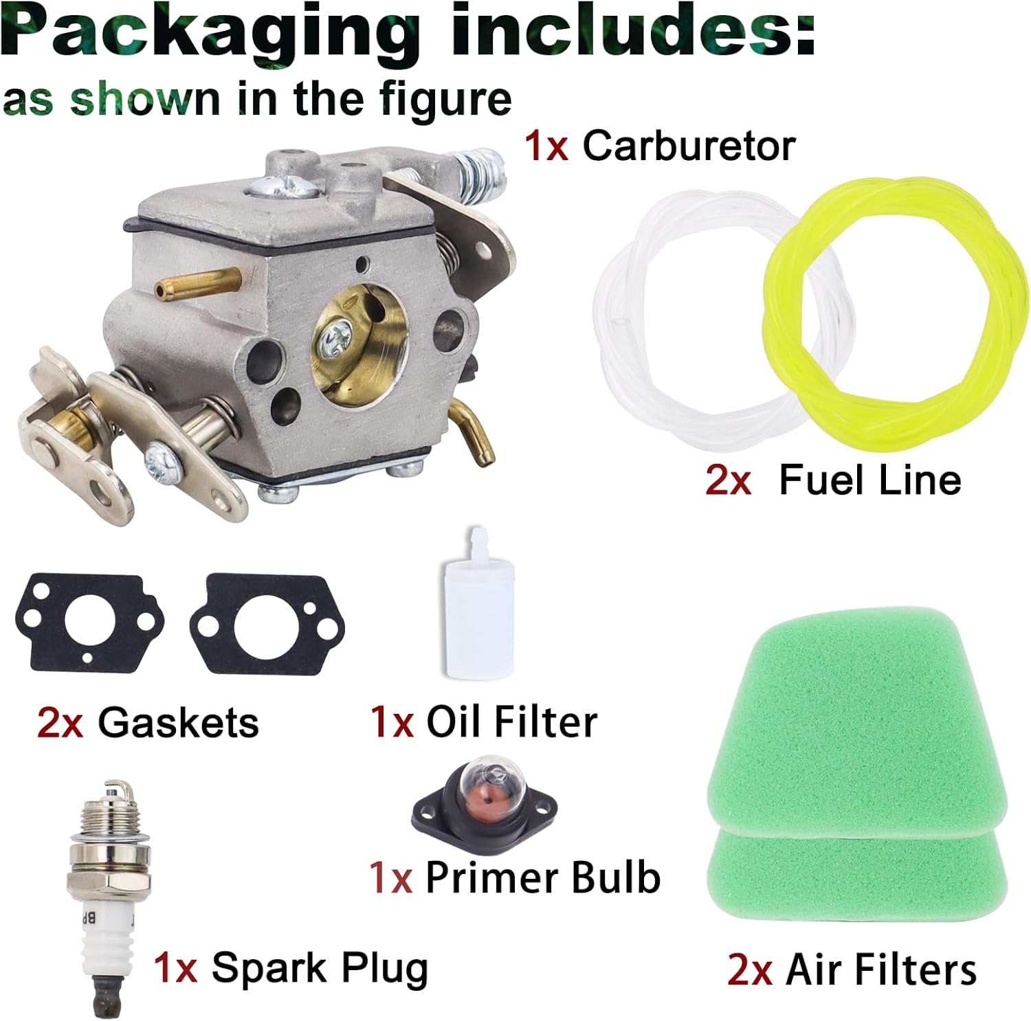 Carburetor for Craftsman 16 inch Chainsaw Kit for 18 inch 40CC 36CC Parts 358.350460 358.350370 Carb image 3 of 5 B0G4CNZPKK