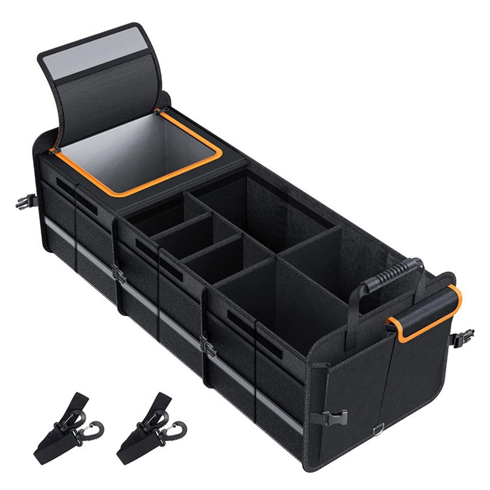 Organizador De Maletero Para Coche SUV Enfriador Impermeable Aislante con | Organizadora De Compras Para Automóvil para SUV Autocaravana Furgoneta Camión Interior Carga Ca