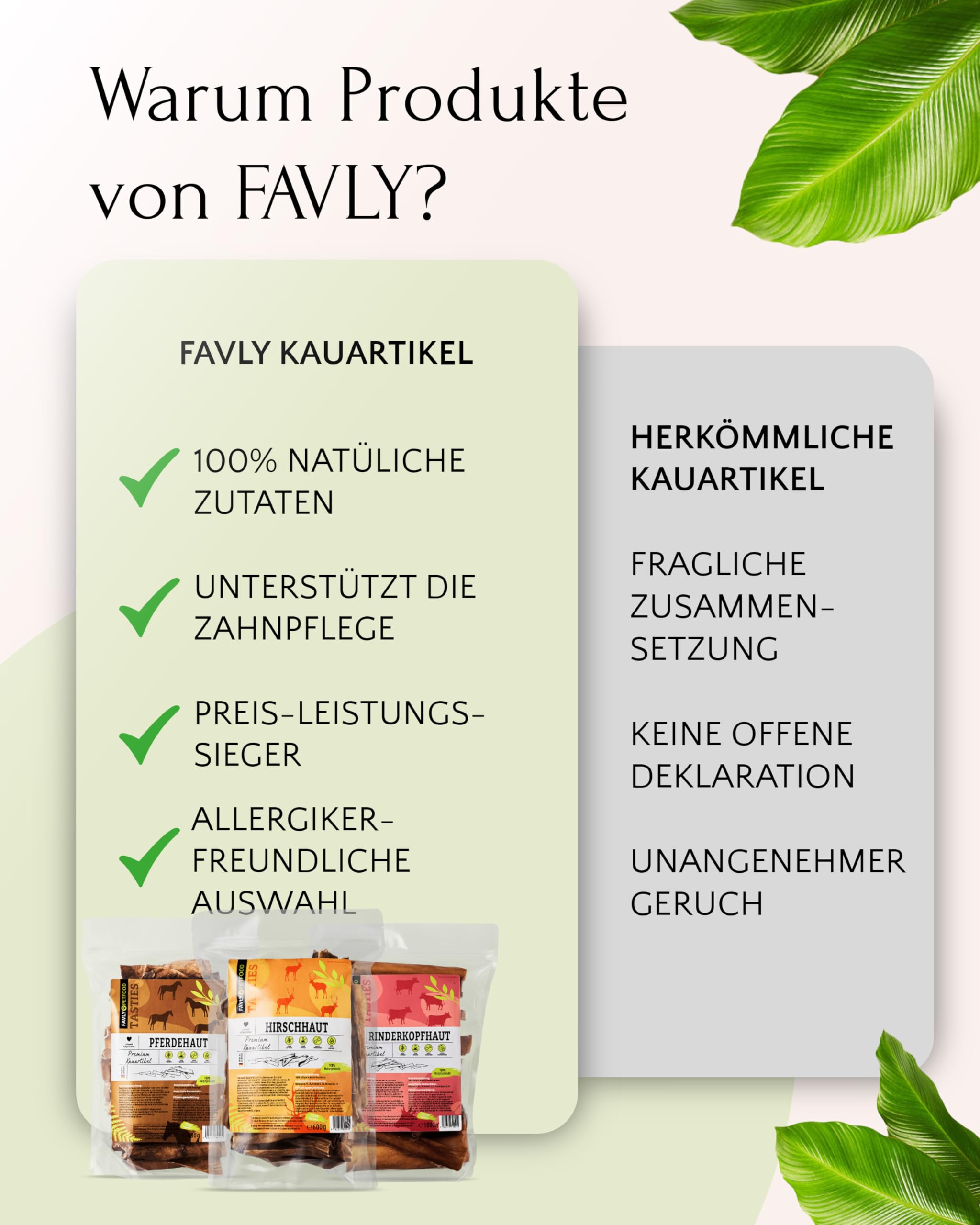 FAVLY – Premium Lammohren 2x450g für Hunde – luftgetrockneter Kauartikel zur Zahnpflege – 100% natürlicher Hundekausnack ohne Zusätze – besonders gut verträglich & hypoallergen