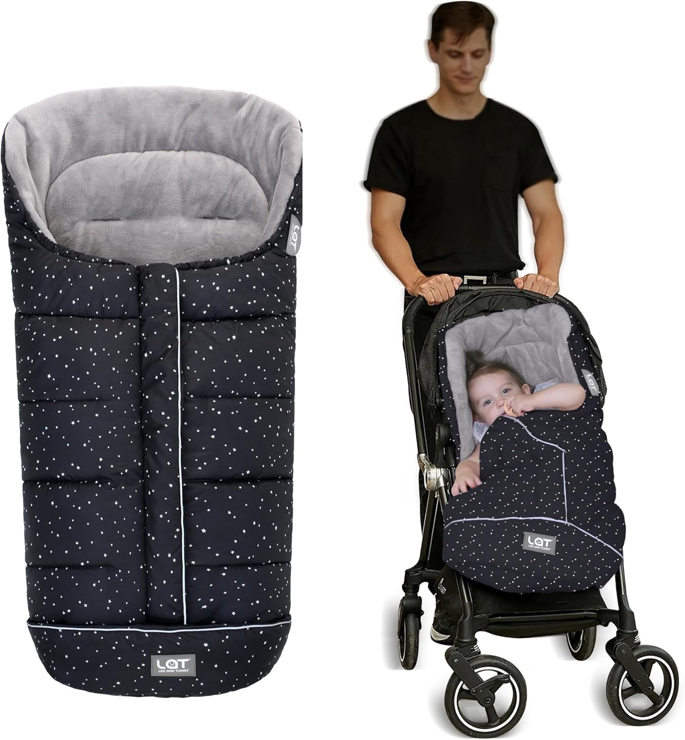 LAT Baby Warm Bunting Bag Universal,Stroller Sleeping Bag