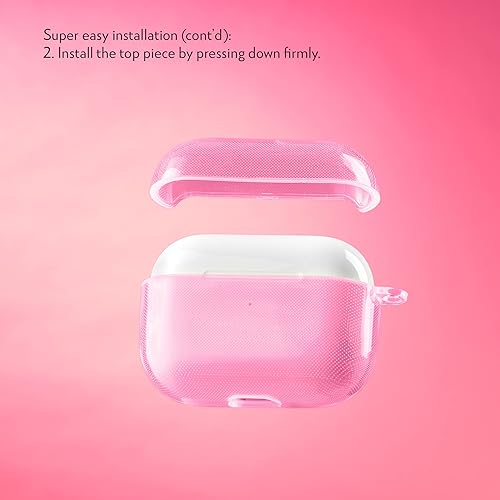 Miniatura 10 de SteepLab Funda con resaltador de neón para AirPods Pro (1 generación, 2019) - La funda Grippy Jelly (azul celeste levado)