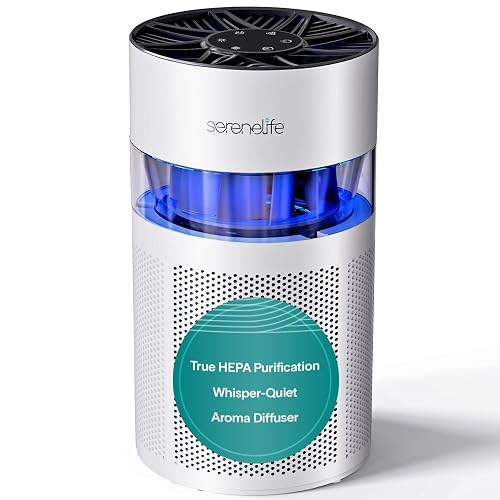 SereneLife Portable Air Purifier White