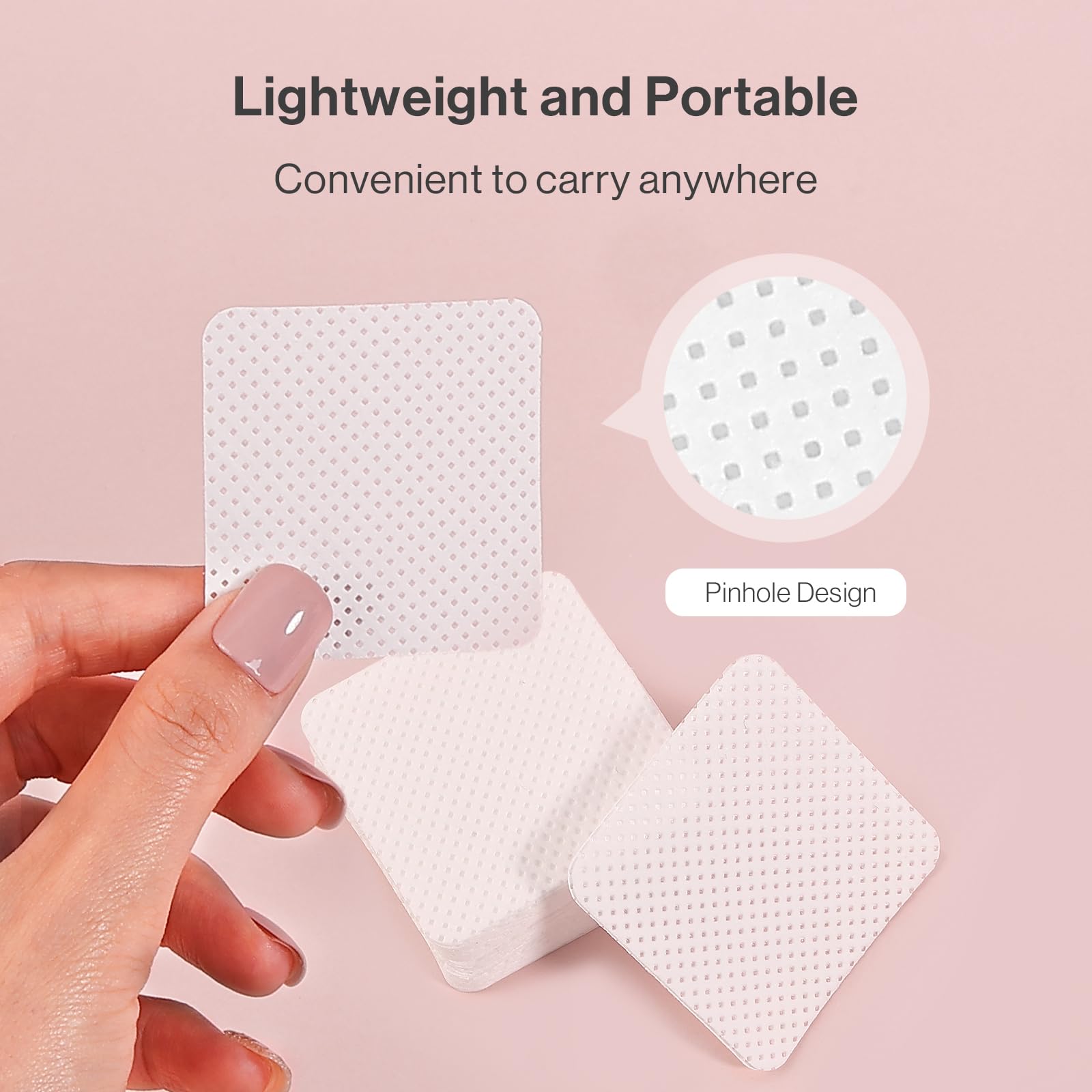 1050 toallitas de uñas sin pelusas, súper absorbentes, suaves, no tejidas, para quitaesmalte de uñas y toallitas de extensión de pestañas para arte de uñas 4