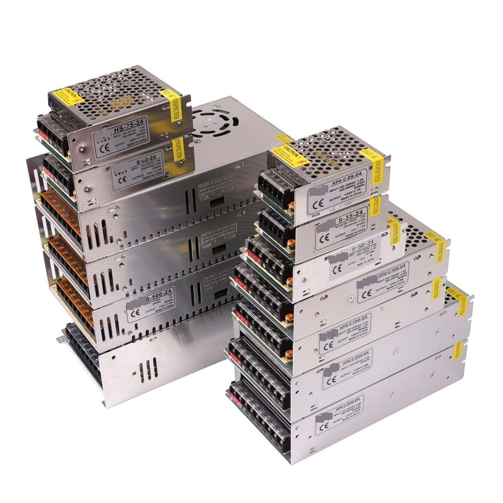 Zasilacz impulsowy Transformator oświetleniowy AC do DC 24V 2A 5A 10A 15A 20A Źródło zasilania Adapter do taśmy LED CCTV Wszechstronny i wydajny(400W)