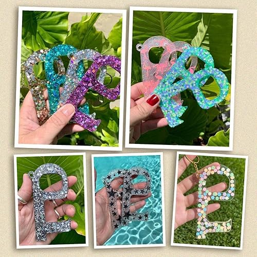 Miniatura 5 de Moldes de silicona de resina epoxi con agujero, estilo llave, joyería colgante, moldes para hacer manualidades, manualidades, moldes de fundición