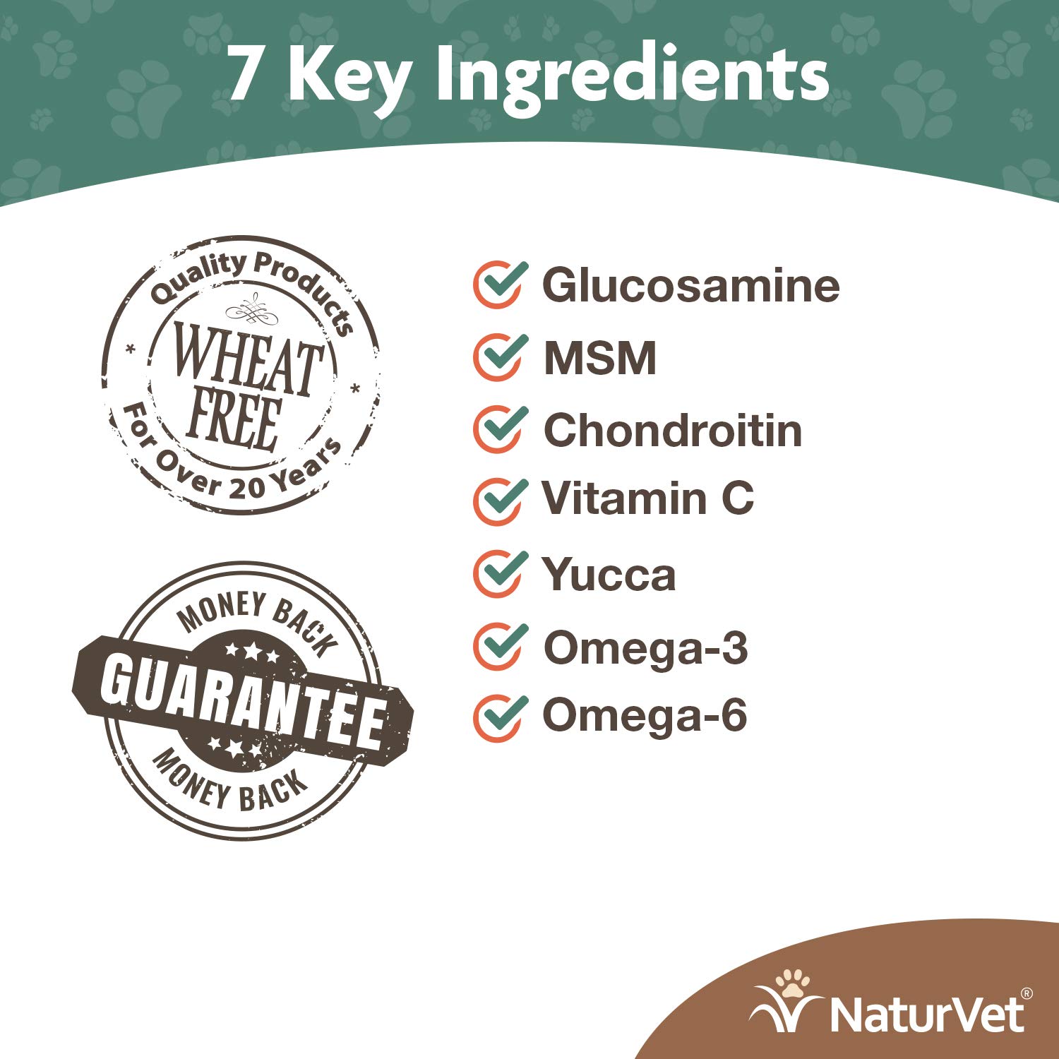 Buy NaturVet Senior Wellness Hip & Joint Advanced Plus Omegas Help