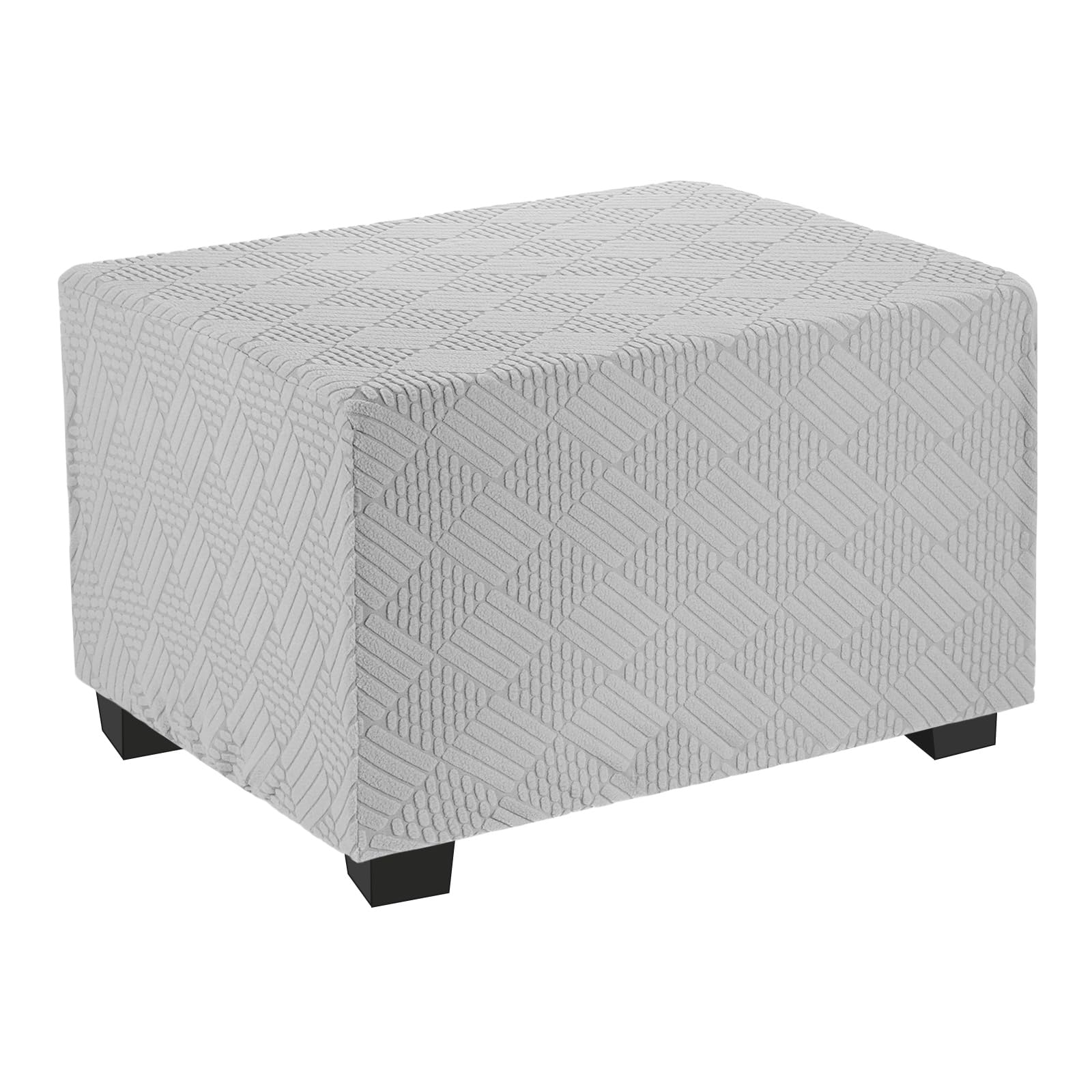 Housse de tabouret carré pour protéger le mobilier du salon et de la chambre