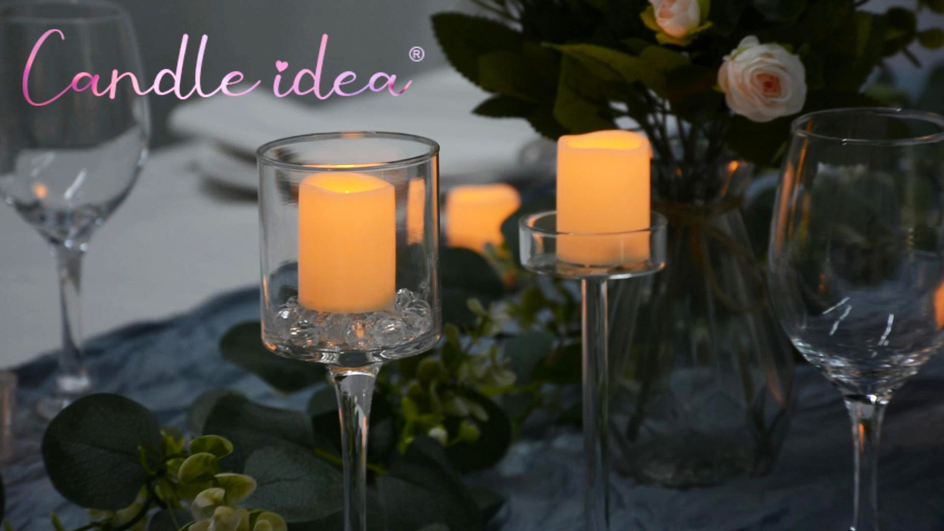 Candele Votive Senza Fiamma IMAGE – 12 Pezzi A LED Con Timer, 3,8x5,1 Cm, Durata 250+ Ore, Telecomando