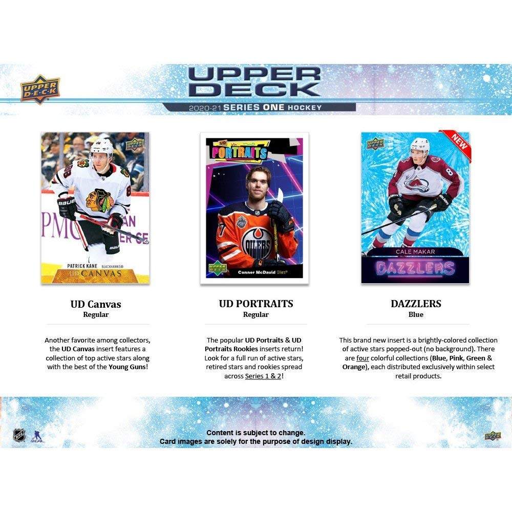 2025-26 Upper Deck Series 1 Hockey Blaster 20-Box Case