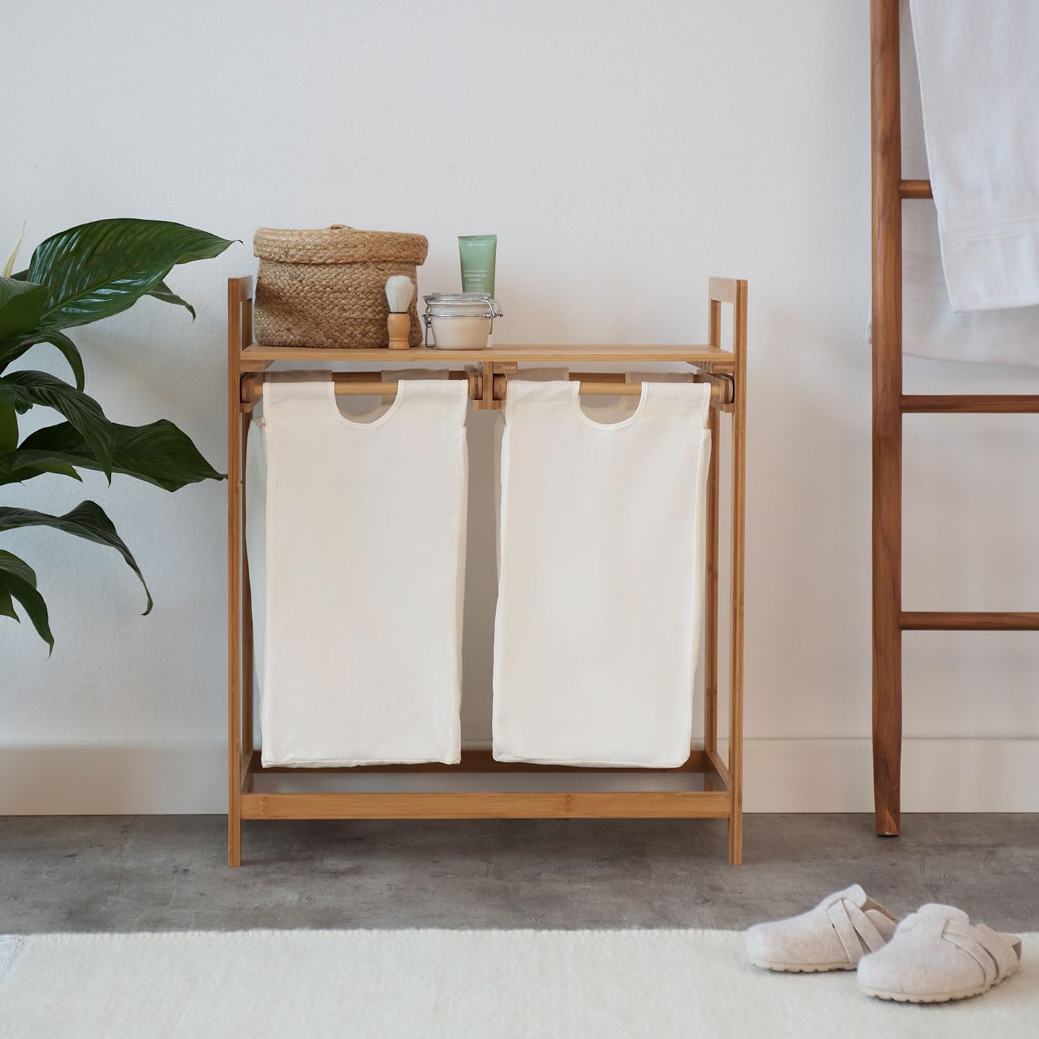 tectake Wasmand incl. waszak, Beige | Leen Bakker tectake Wasmand incl. waszak, Beige | Leen Bakker