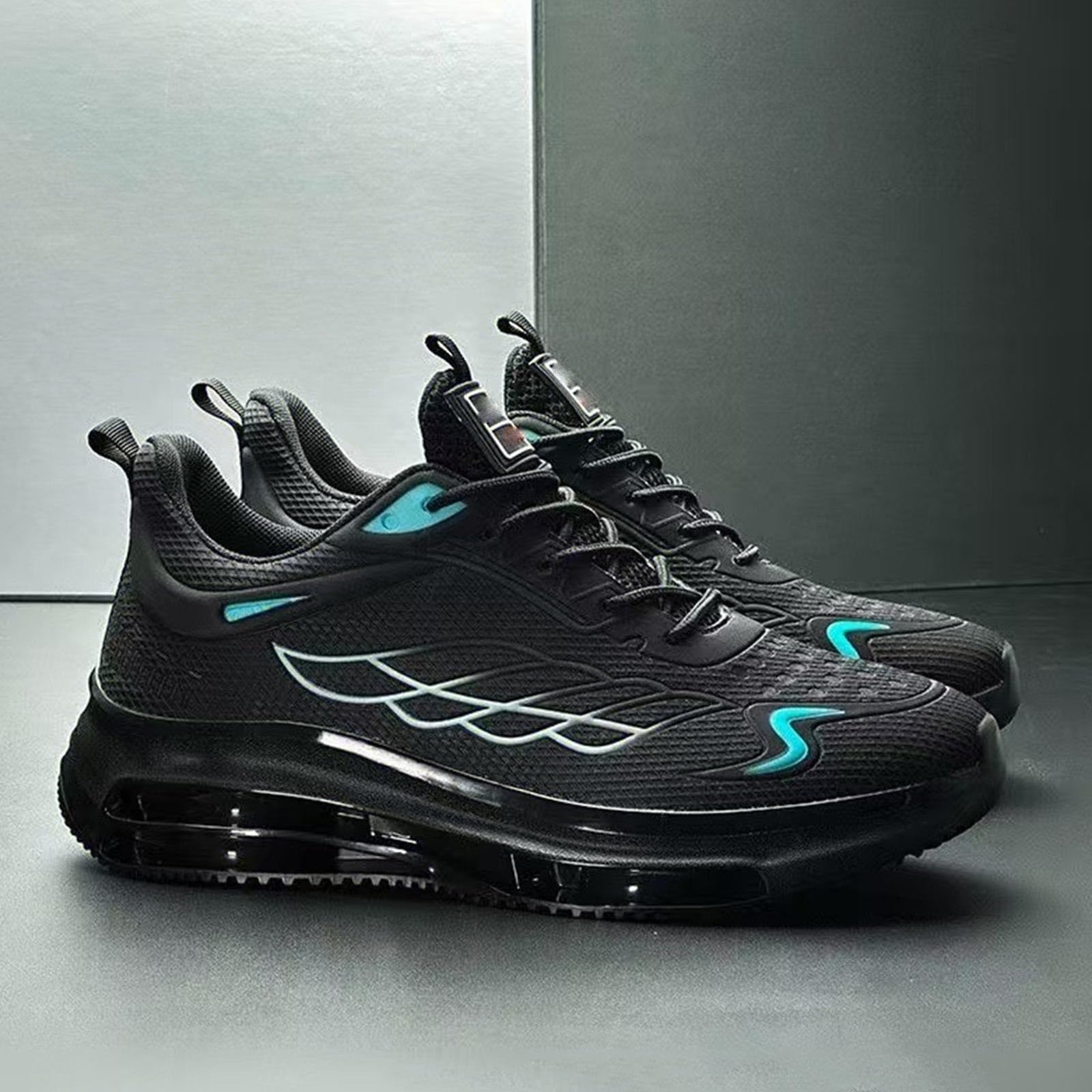 Chaussure Orthopédique Homme Basket Running Sport Mode Légères de Course Baskets Sneaker de Marche Confortables Casual Slip on sans Lacets Basquettes Shoes Fitness Outdoor Gym Pas Cher