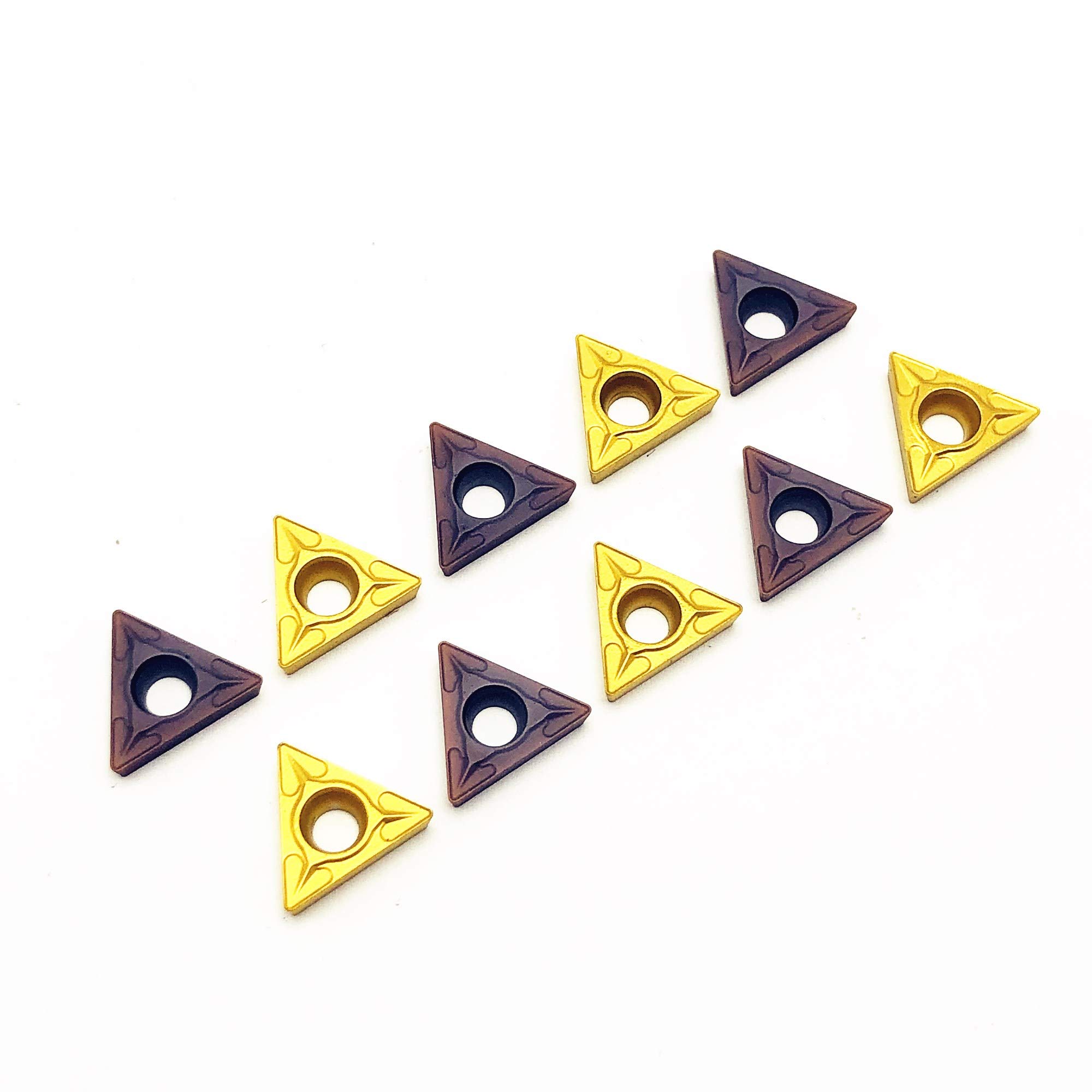 Herramientas de torneado, TCMT110204 VP15TF UE6020 herramienta de torneado de Metal herramientas de torneado externo herramienta de torno 110204 fresa(TCMT110208 UE6020)