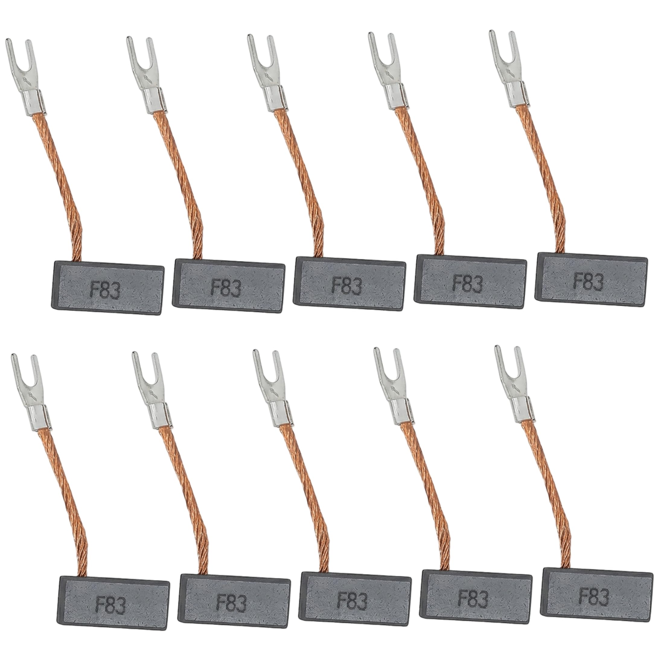 10pcs Carbon Brushes Replacement - Carbon Brushes for Imported Dc Motors, 6.3x9.3x22mm, 6.3x9.6x22mm Brush, By Size, Replacement, Electric Motor