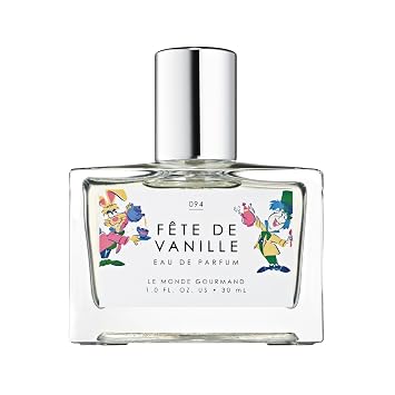 Le Monde Gourmand Disney Alice in Wonderland Fete de Vanille Eau de Parfum, Warm Hazelnut, Fluffy Vanilla & Marshmallow Creme Perfume Spray for Women, Sweet Gourmand Fragrance, 1 fl oz 30 ml