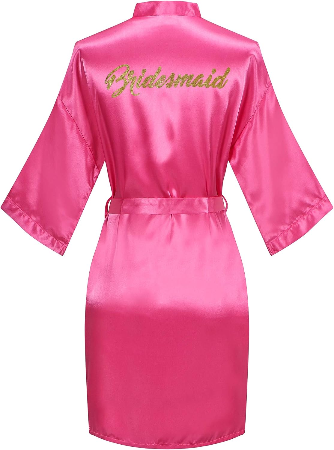 Giova Women Bridal Robe for Bride and Bridesmaid Getting Ready Wedding Party Bathrobe