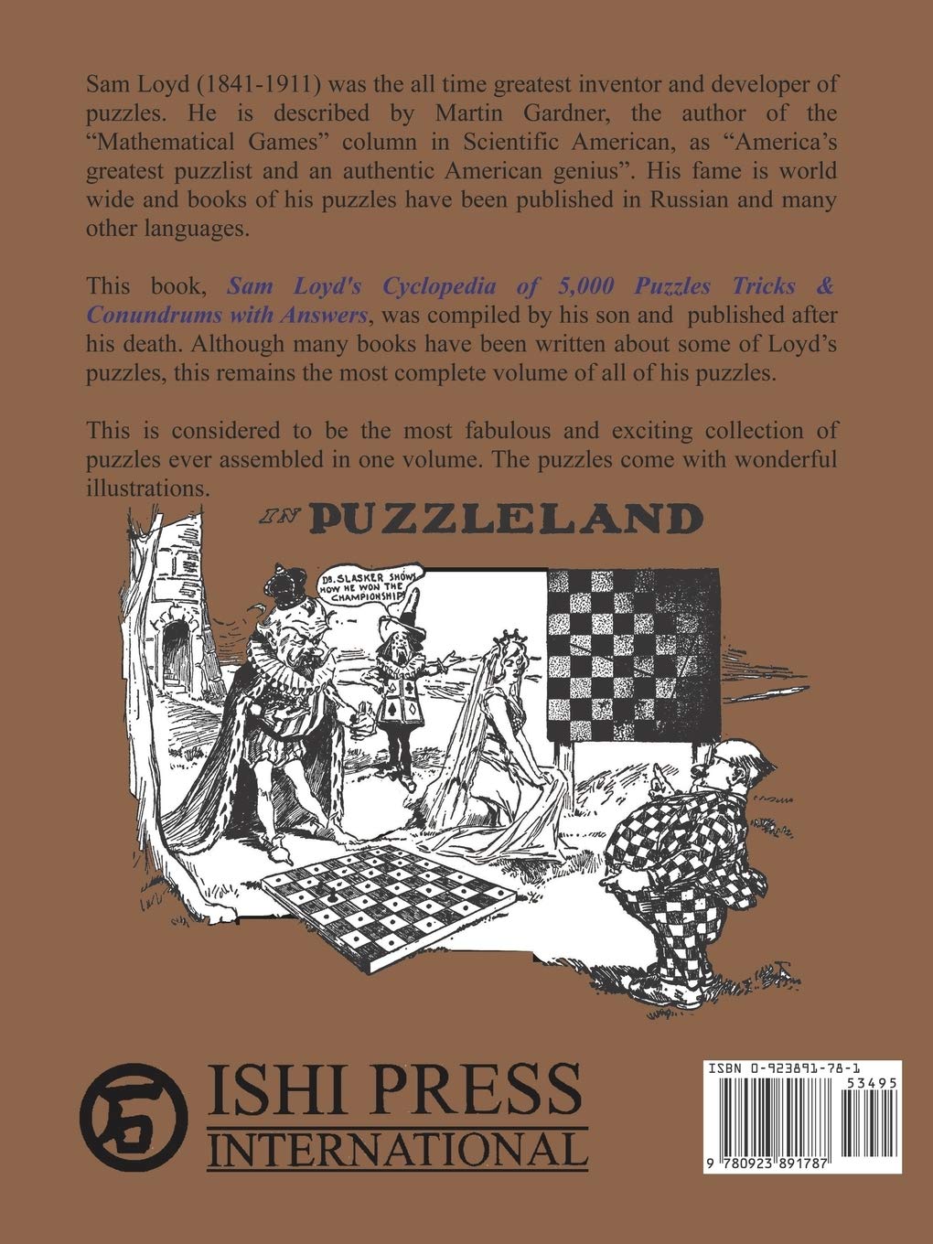 Sam Loyd's Cyclopedia of 5000 Puzzles tricks and Conundrums with Answers