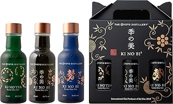 限定　季の美4本セット　箱付き 楽天市場】季の美 テイスティングセット KINOBI3 200ml×3 ドライジン