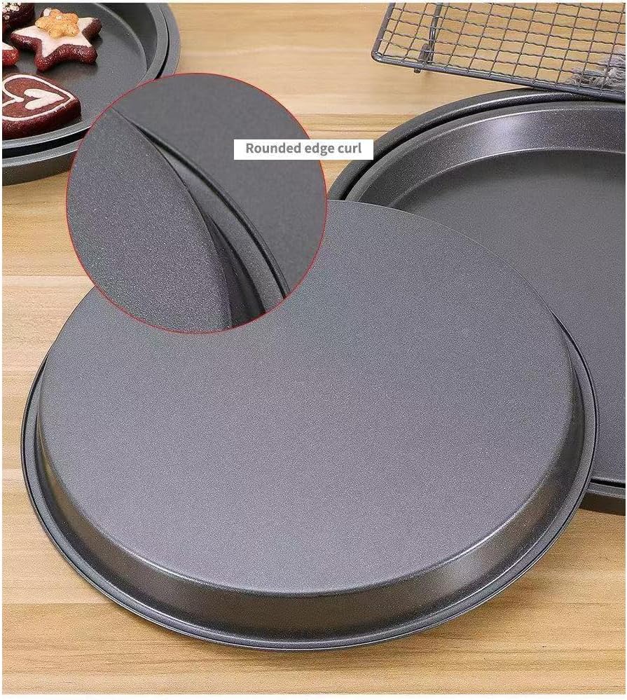 Pizza Pan Deep Dish Serving Tray Baking Tray (11")