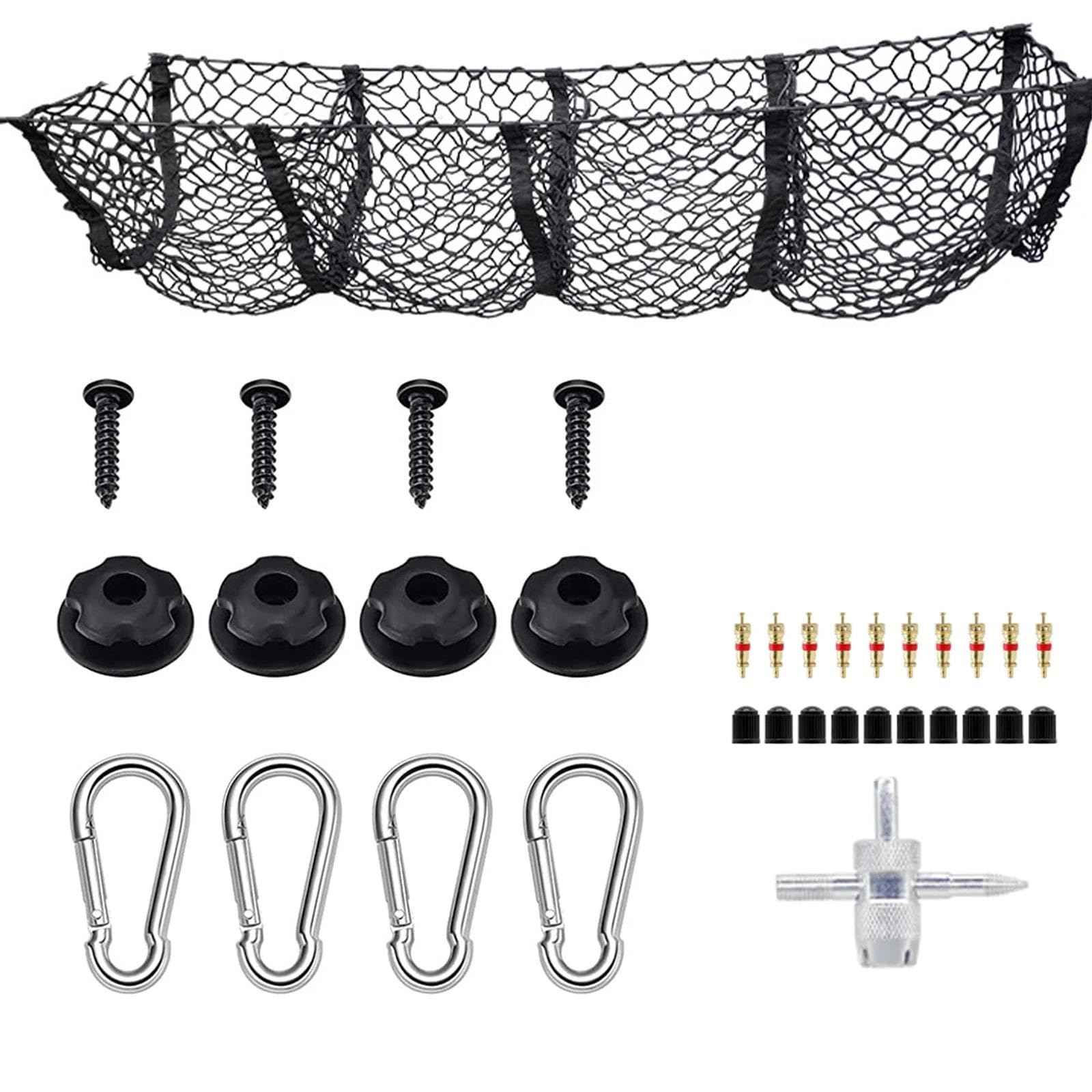 Reti per auto Rete Portaoggetti A 4 Tasche per Dodge Per Ram 1500 2500 3500 4500 5500 4x4 Pick-up Furgone Bagagliaio Organizer Per Bagagliaio Rete per Bagagliaio Auto