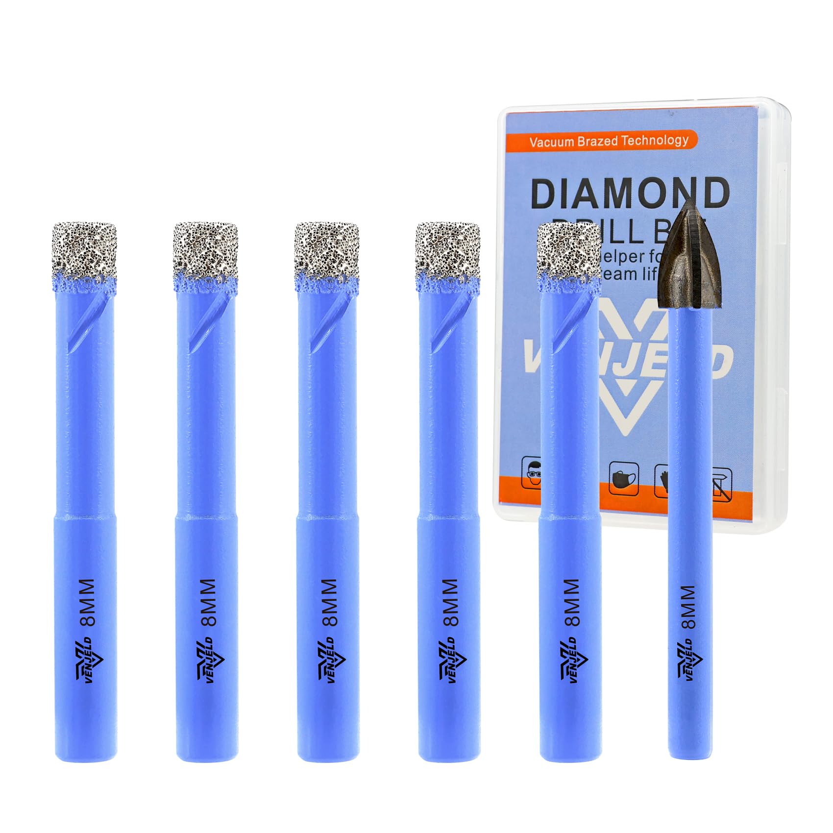 Dry Diamond Drill Bits Set