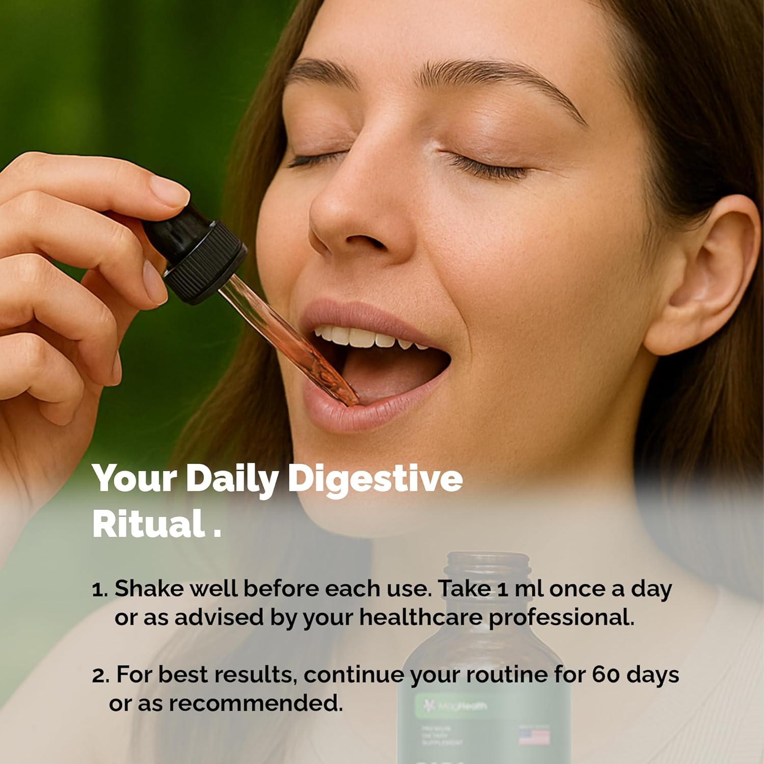 Wormwood Black Walnut Clove Tincture | 3rd Party Tested Digestive Support Drops | Sweet Wormwood, Green Walnut Hull & Clove Extract Liquid for Gut Wellness | 2 oz, 60 Servings - Image 8