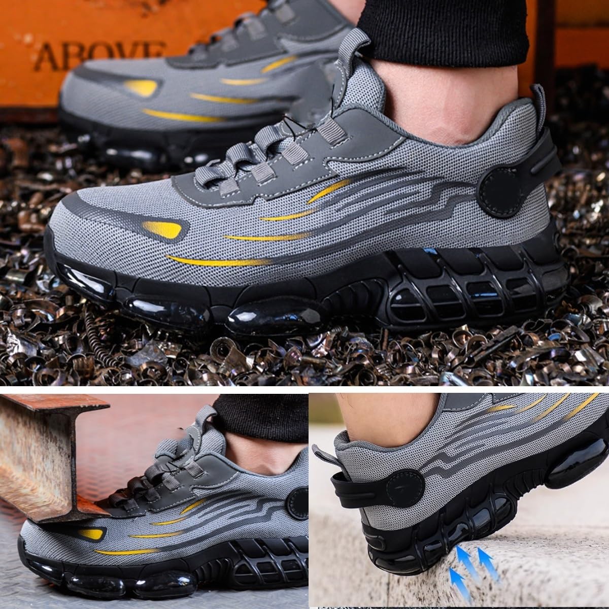 Amazon.com: Evontura Steel Toe Shoes,Steel Toe Shoes Power