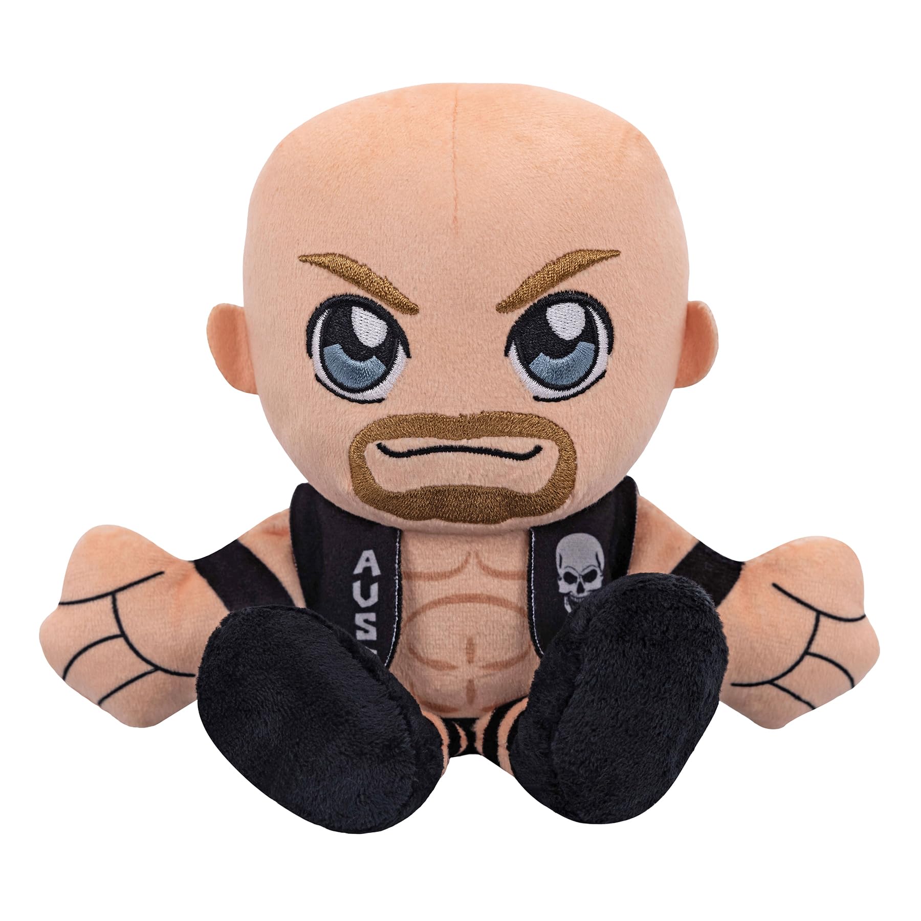 Bleacher Creatures WWE Stone Cold Steve Austin 8" Kuricha Plush - Soft Chibi Inspired Toy