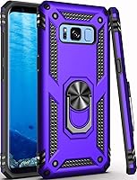 Vista 34 de LUMARKE Funda para Galaxy S10+ Plus, pasa 16 pies, probada en caídas con anillo magnético y soporte, compatible con soporte de montaje de automóvil
