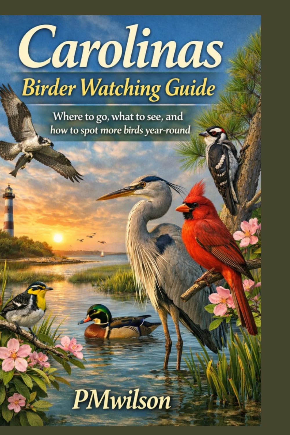 Carolinas Birder Watching Guide: Where to go, What to see, and how to spot more birds year round      Paperback – March 19, 2026