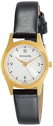 Sonata Essentials Analog Silver Dial Womens Watch NM87025YL04W/NN87025YL04W