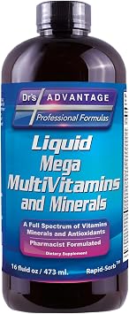 Liquid Mega MultiVitamins & Minerals 16oz. [Health and Beauty] | Health and Beauty